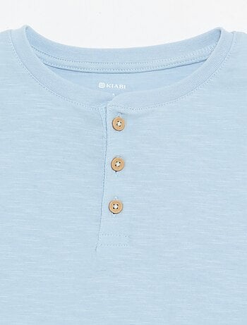 T-shirt met tuniekkraag