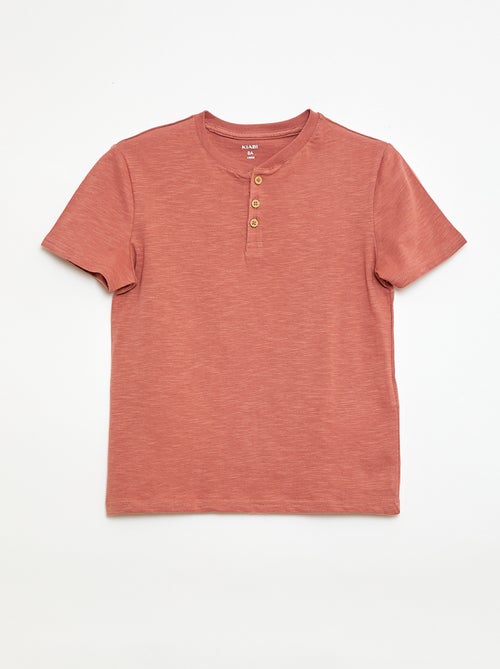 T-shirt met tuniekkraag - Kiabi