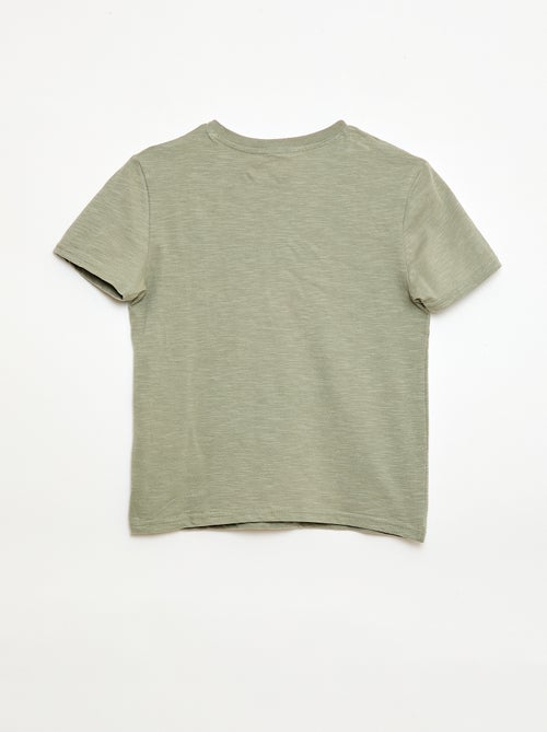 T-shirt met tuniekkraag - Kiabi