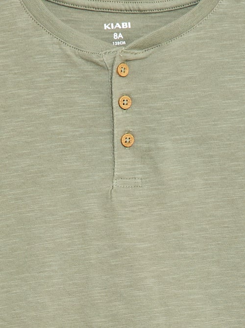 T-shirt met tuniekkraag - Kiabi