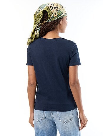 T-shirt met V-hals