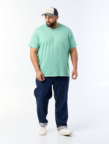 T-shirt met V-hals