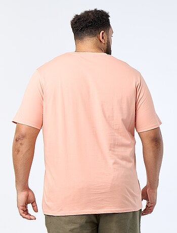 T-shirt met V-hals