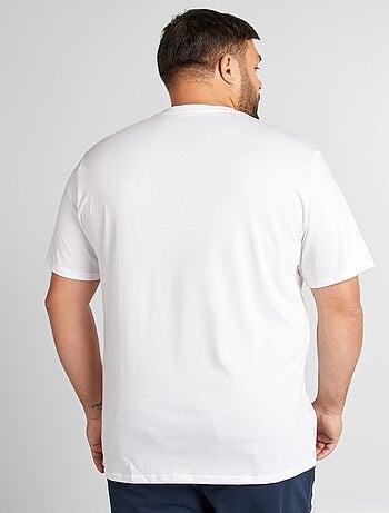 T-shirt met V-hals