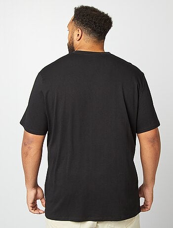 T-shirt met V-hals
