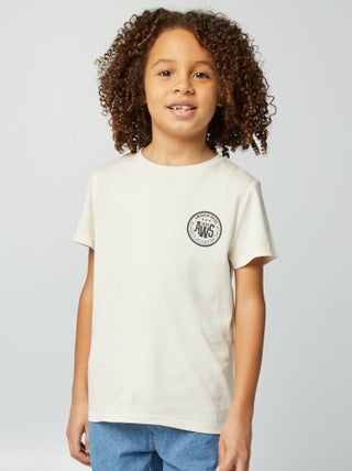 T-shirt met vaderdagprint