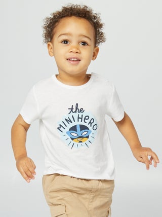 T-shirt met vaderdagprint
