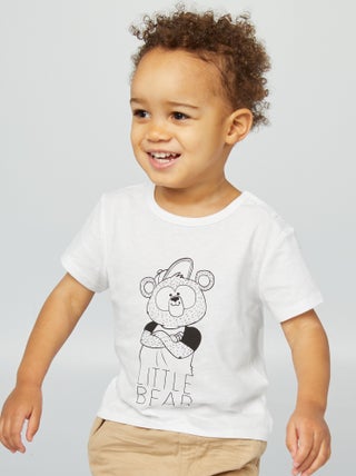 T-shirt met vaderdagprint