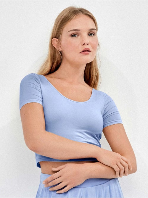 T-shirt met vaste cup - Kiabi