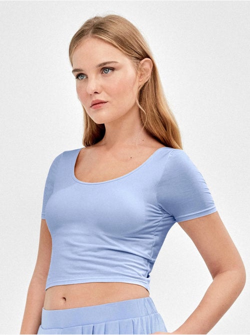 T-shirt met vaste cup - Kiabi
