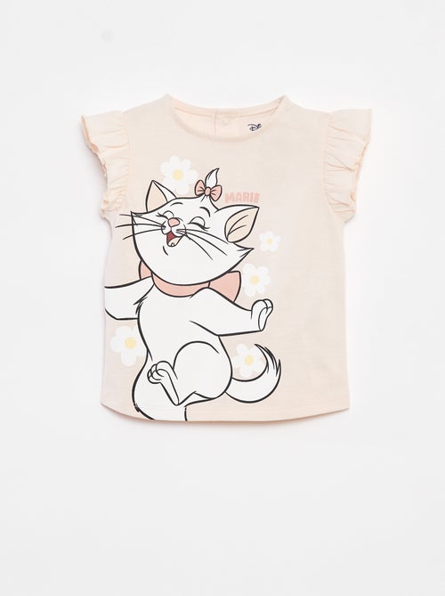 T-shirt met volantmouwen 'Disney' - Kiabi