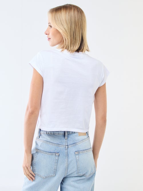 T-shirt met 'Yale'-print - Kiabi