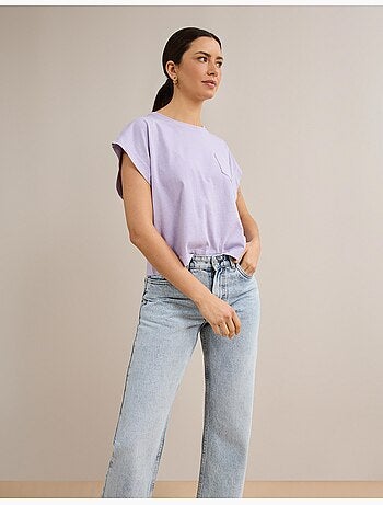 T-shirt met zak, MO Fashion