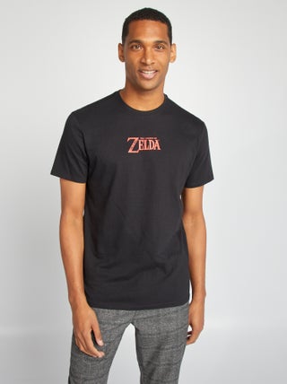 T-shirt met 'Zelda'-print