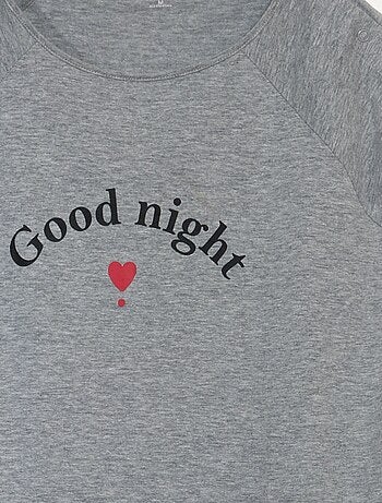 T-shirt mi long avec pressions aux épaules - So Easy