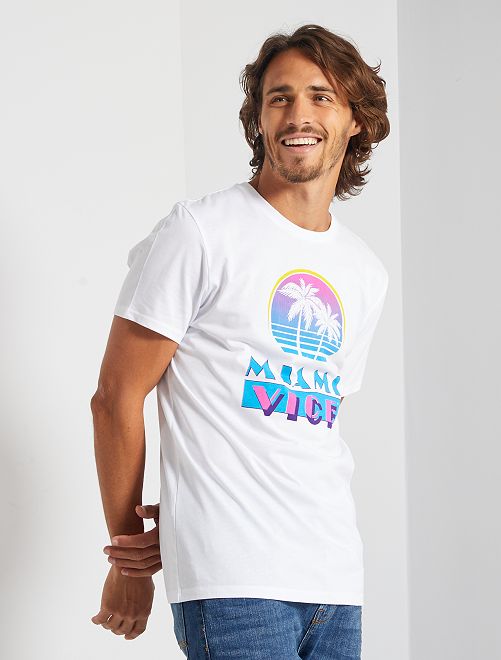 T-shirt 'Miami Vice' vintage - Kiabi