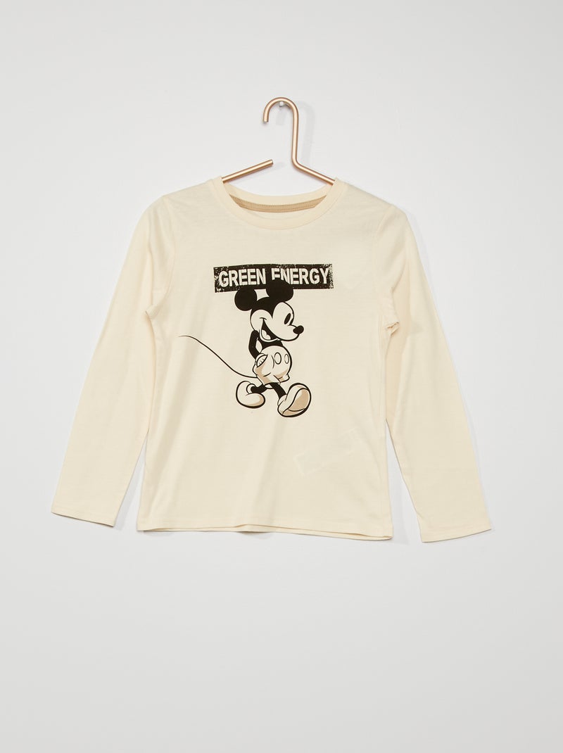 T-shirt 'Mickey' écru - Kiabi