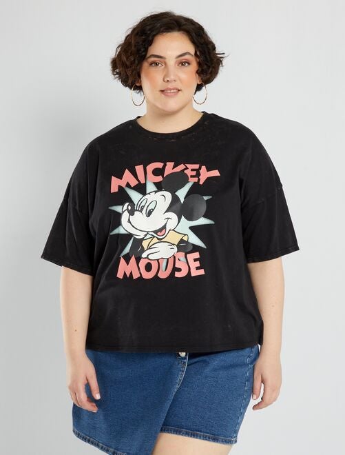 Tee shirt mickey femme grande taille