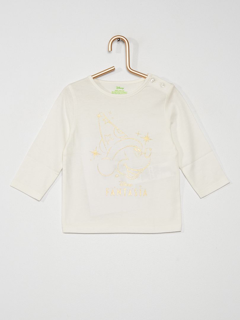 T-shirt 'Mickey Fantasia' WIT - Kiabi