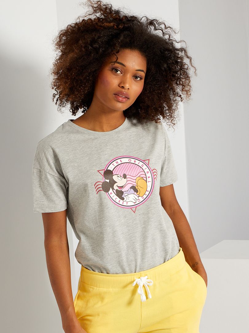 T-shirt 'Mickey' GRIJS - Kiabi