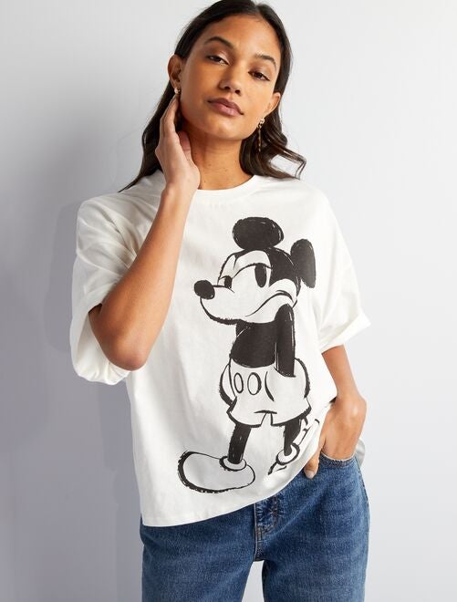 T-shirt 'Mickey' manches courtes - Kiabi
