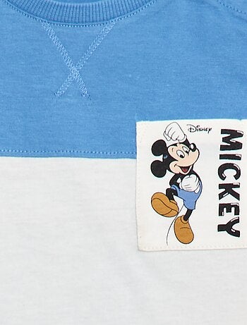 T-shirt 'Mickey' met borstzak 'Disney'