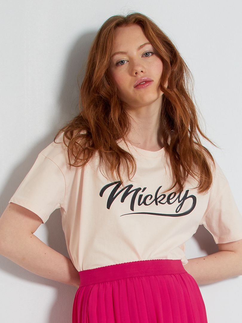 T-shirt 'Mickey' roze - Kiabi