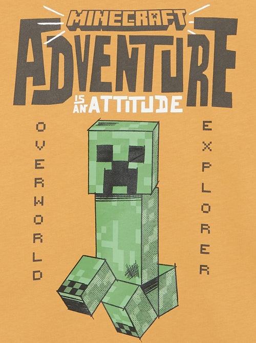 T-shirt 'Minecraft' à manches courtes - Kiabi