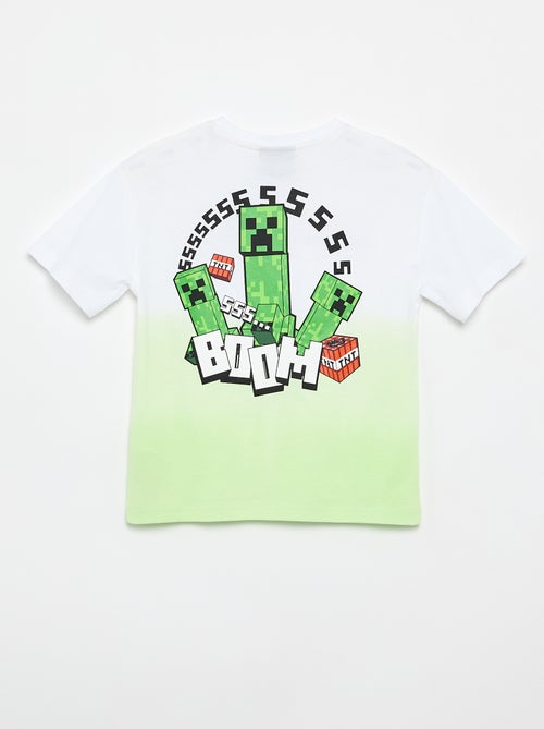 T-shirt 'Minecraft' à manches courtes - Kiabi