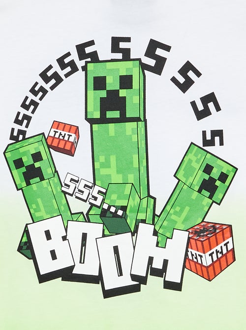 T-shirt 'Minecraft' à manches courtes - Kiabi