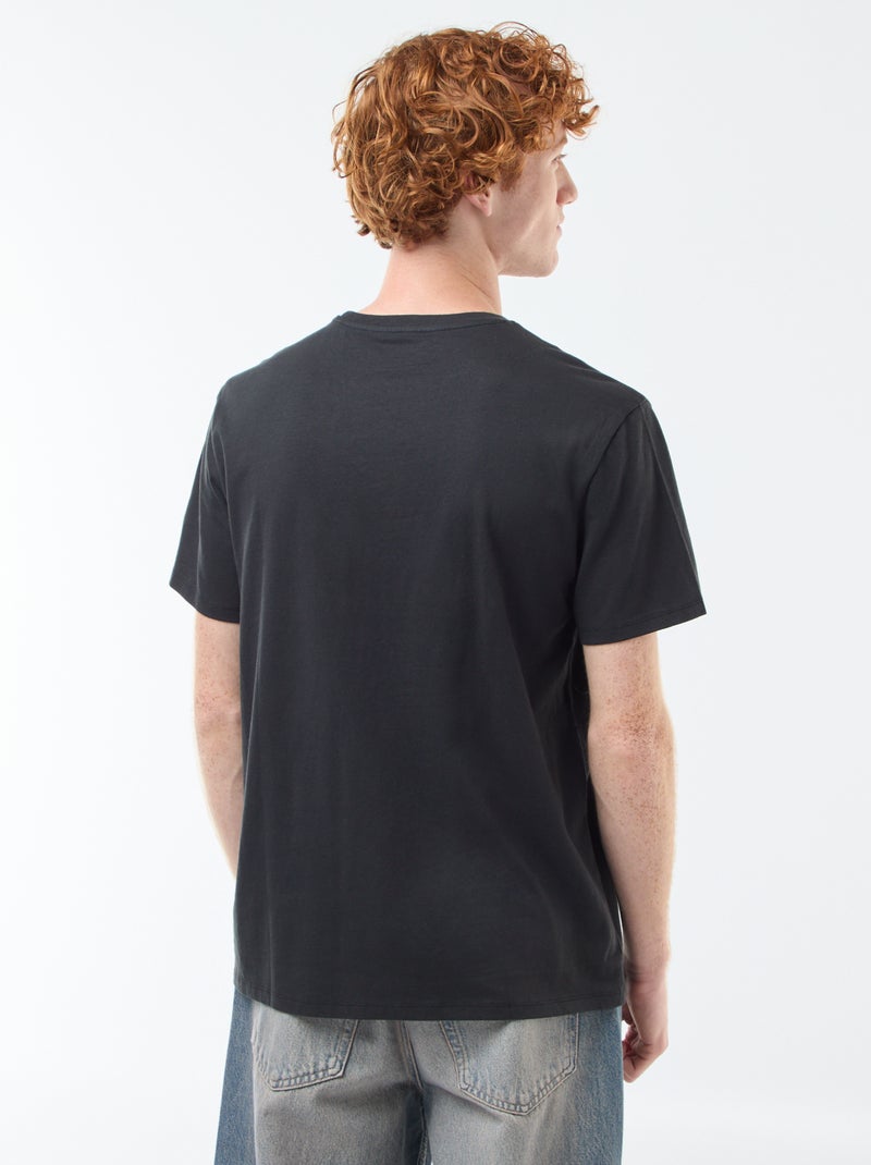 T-shirt 'Minecraft' en coton Noir - Kiabi