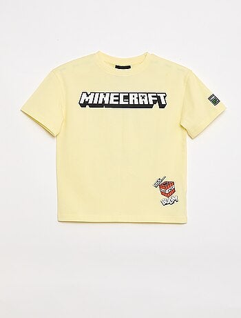 T-shirt 'Minecraft' met korte mouwen