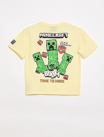 T-shirt 'Minecraft' met korte mouwen