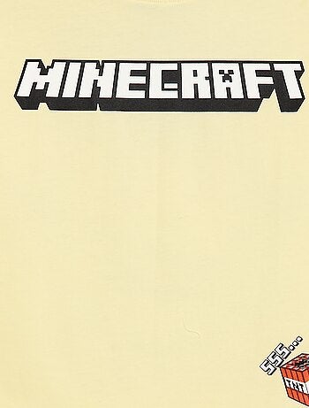 T-shirt 'Minecraft' met korte mouwen