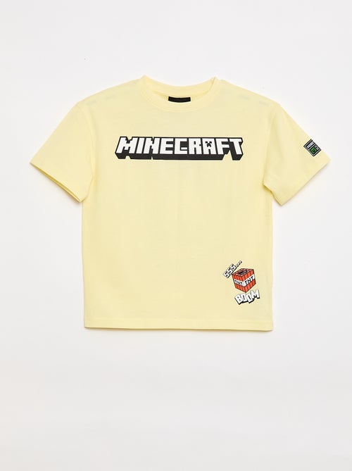 T-shirt 'Minecraft' met korte mouwen - Kiabi