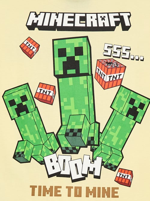 T-shirt 'Minecraft' met korte mouwen - Kiabi