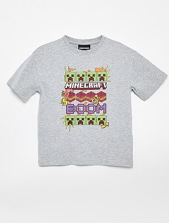 T-shirt 'Minecraft' met korte mouwen
