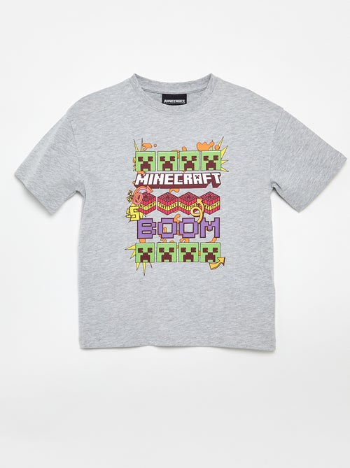 T-shirt 'Minecraft' met korte mouwen - Kiabi
