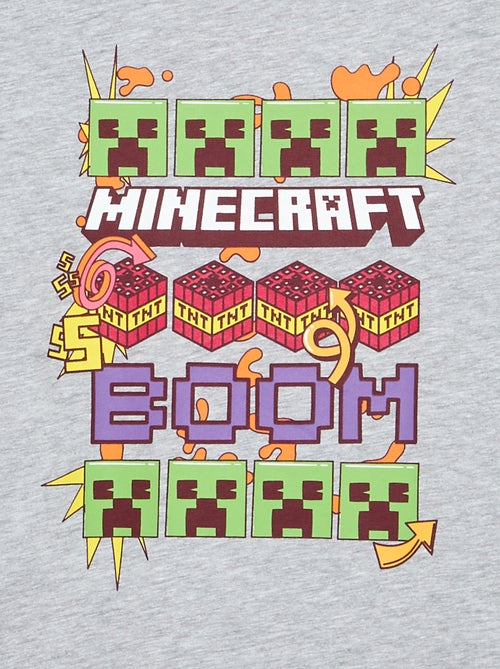 T-shirt 'Minecraft' met korte mouwen - Kiabi