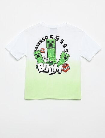 T-shirt 'Minecraft' met korte mouwen