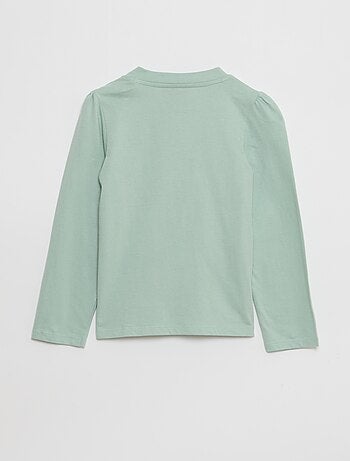 T-shirt 'Minecraft' met lange mouwen - collectie gemakkelijk aan te trekken