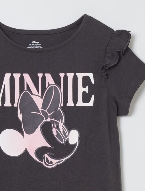 T-shirt 'Minnie' à manches volantées - Kiabi