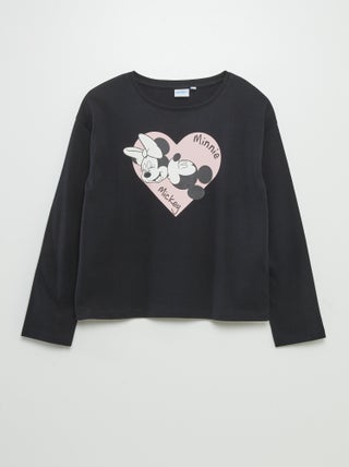 T-shirt 'Minnie' 'Disney' manches longues