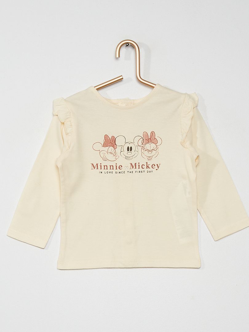 T-shirt 'Minnie' écru minnie - Kiabi