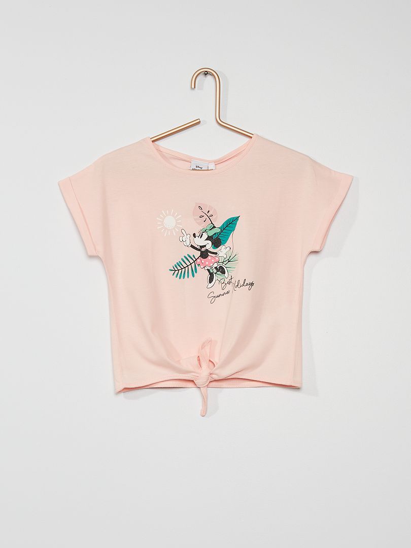 T-shirt 'Minnie Mouse' van 'Disney' roze - Kiabi