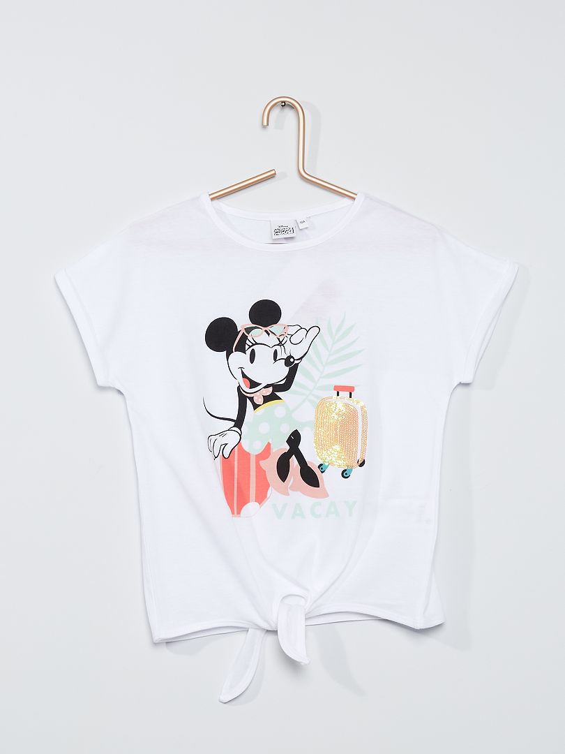 T-shirt 'Minnie Mouse' van 'Disney' WIT - Kiabi