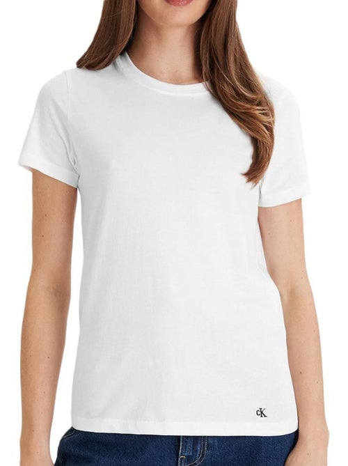 T-Shirt Mixte Calvin Klein Jeans Cotton - Kiabi T-Shirt Mixte Calvin Klein Jeans Cotton - Kiabi