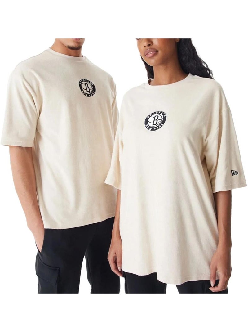 T-Shirt Mixte New Era Beige - Kiabi