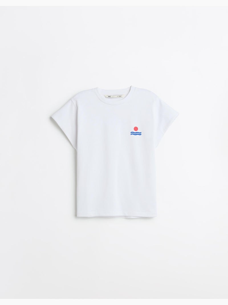 T-shirt, MO Fashion Blanc - Kiabi