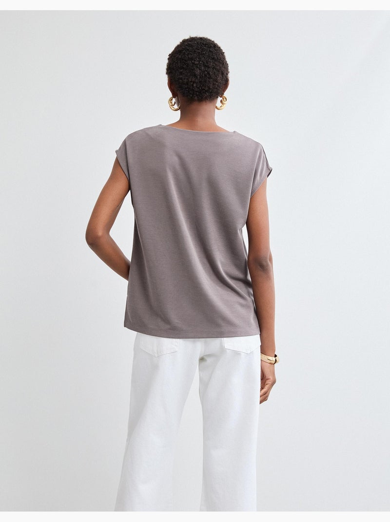 T-shirt, MO Fashion Gris - Kiabi